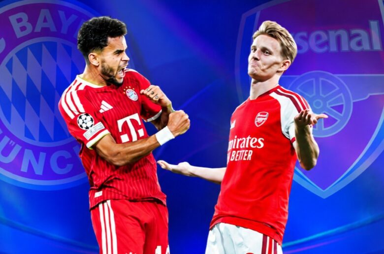 Bayern Múnich vs. Arsenal se enfrentan por la Champions League (Foto: UEFA Champions League)