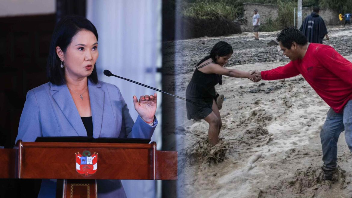 Keiko Fujimori anuncia bonos ante un Mega Niño que podría golpear la economía. Foto: composición Caretas / Jesús Maza y Presidencia.
