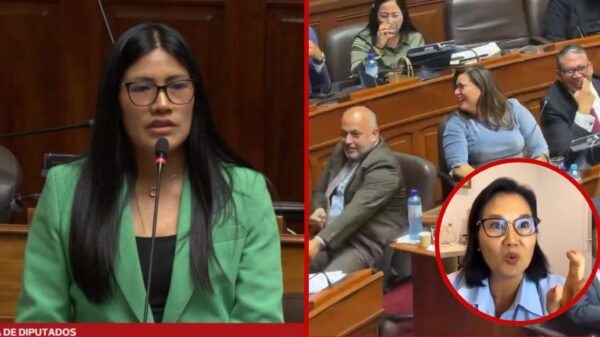 Diputada de Juntos por el Perú lanza crítica en contra de la presidente Keiko Fujimori por sus transmisiones en Tiktok. Foto: composición Caretas
