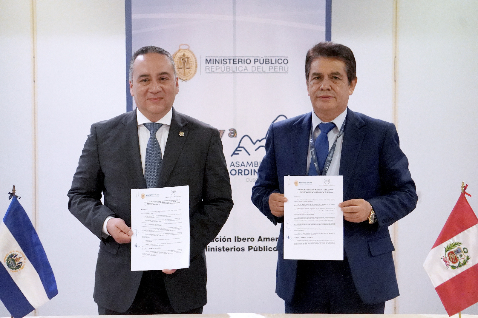 Perú y El Salvador crearán equipos conjuntos contra el crimen organizado