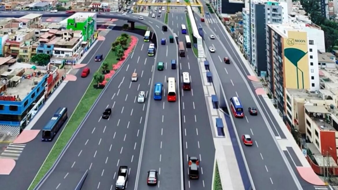 Comenzaron las obras de la Vía Rápida Canadá. Foto: Andina