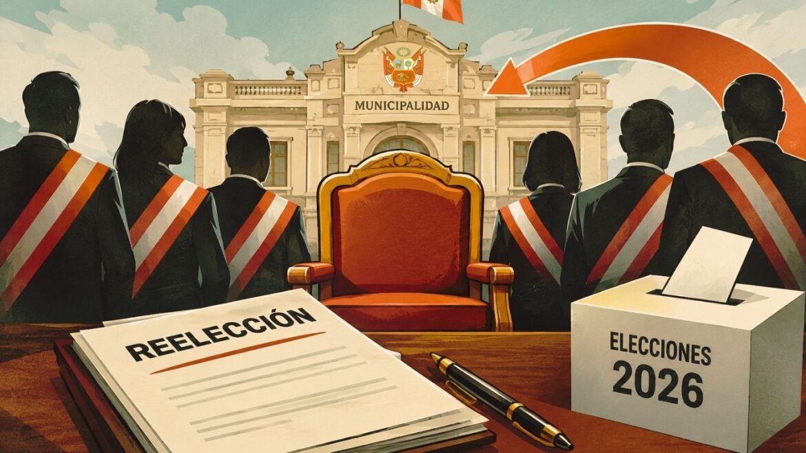 Elecciones Regionales y Municipales 2026: la fórmula que permitiría a 14 alcaldes volver al cargo.
