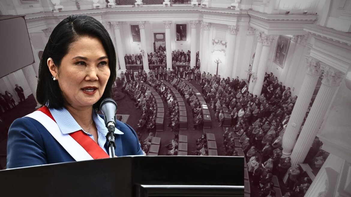 El senado evaluará si decide brindar las facultades legislativas en el sector de seguridad ciudad y fenómeno El Niño al gobierno de Keiko Fujimori. Foto: composición Caretas.
