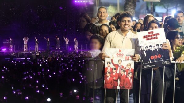 BTS ya se encuentra en Lima para sus tres conciertos en el Estadio San Marcos. Foto: composición Caretas/Andina