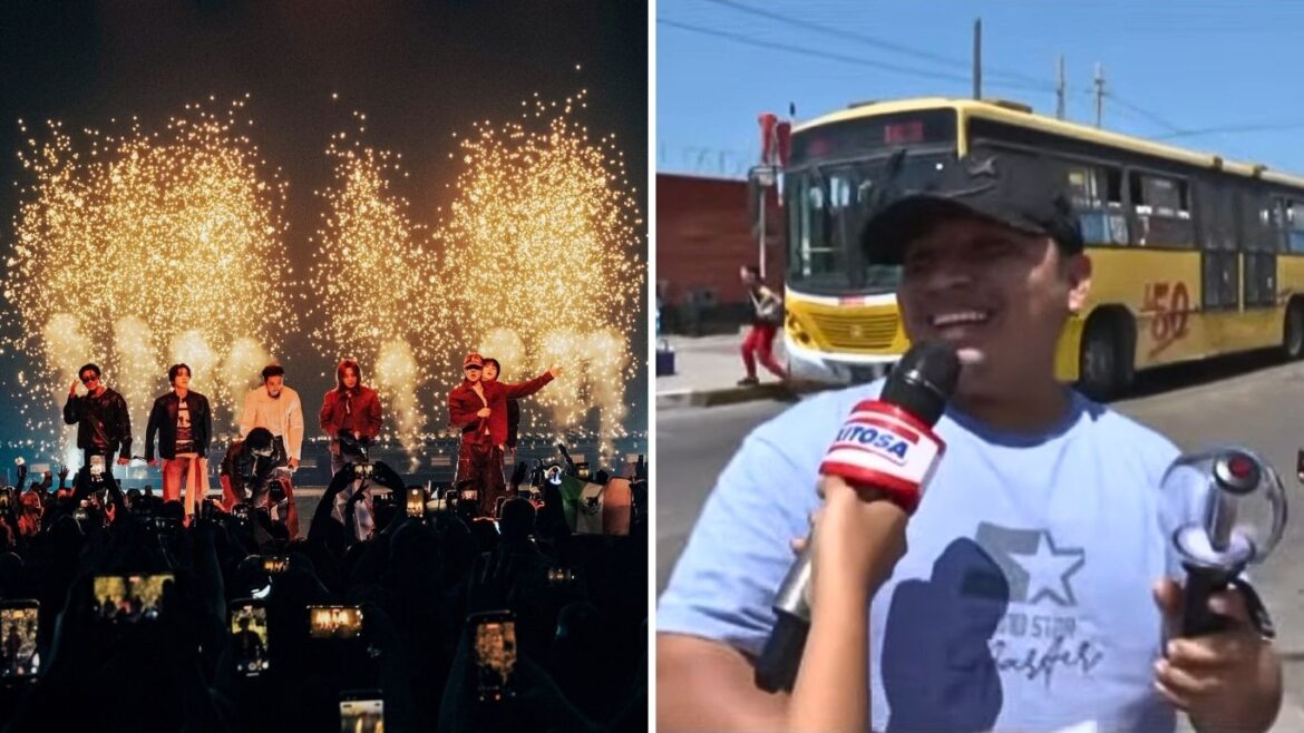 Joven a la espera del primer concierto de BTS en Lima. Foto: composición Caretas/Exitosa