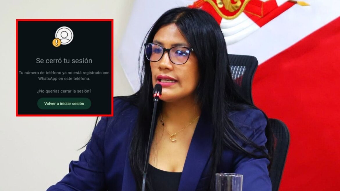 Catherin Palomino denunció presunto hackeo. Foto: composición Caretas