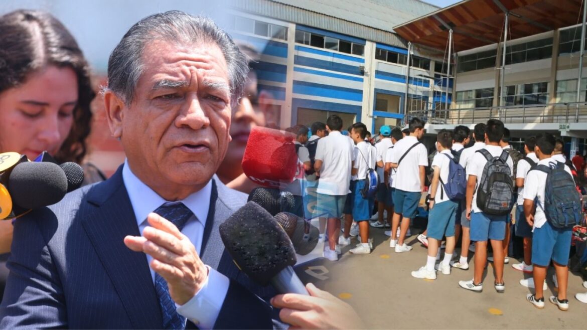 José Antonio Chang anunció nuevas medidas para escolares de colegios públicos en Perú. Foto: composición Caretas/Minedu/Andina