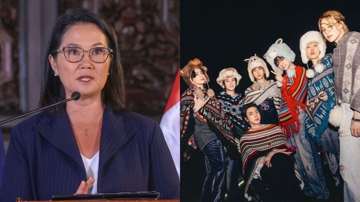 Integrantes de BTS durante uno de sus conciertos en Lima, cuya visita no incluyó una recepción en Palacio de Gobierno.