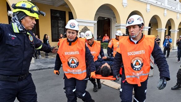 El Tercer Simulacro Nacional Multipeligro 2026 se llevará a cabo este martes. Foto: Andina