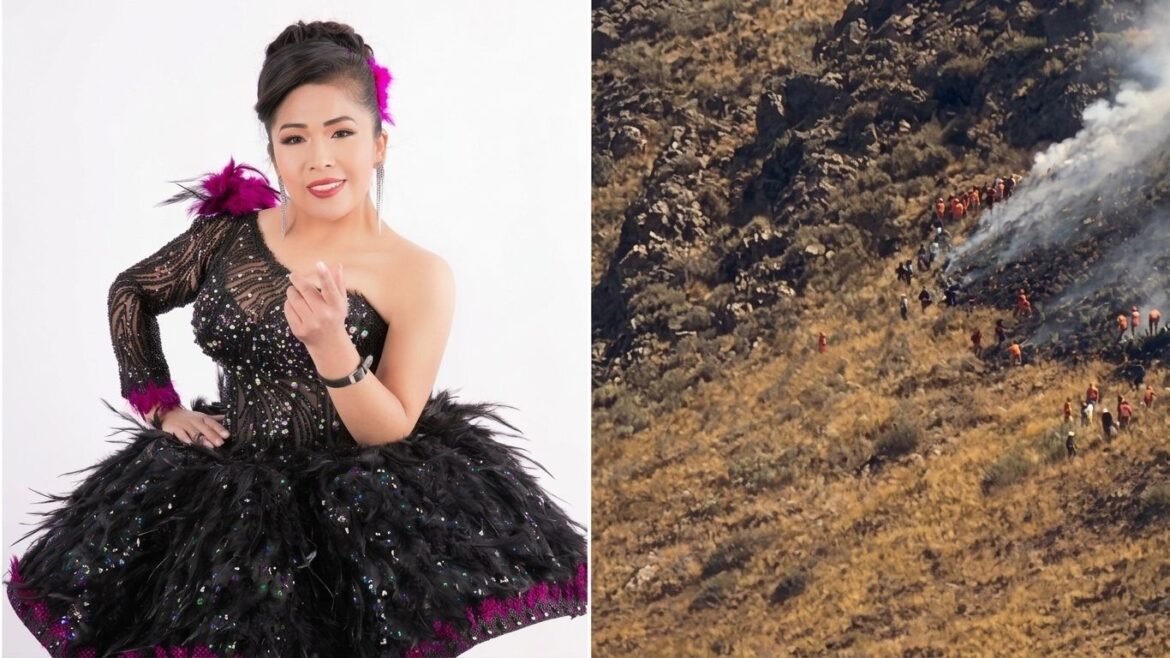 Dayan Flor brinda apoyo a pobladores de Calapuja, Puno, afectados por los incendios forestales que destruyeron pastizales y perjudicaron a familias ganaderas.