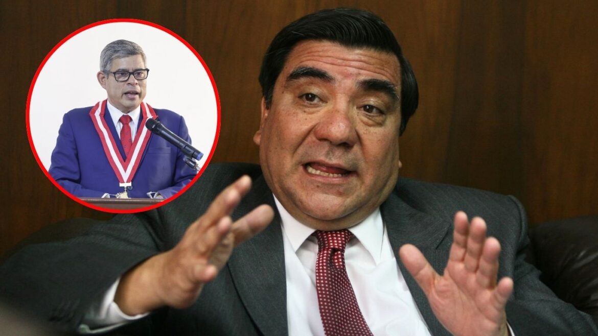 Víctor García Toma, expresidente del TC, apuntó contra Luis Galarreta. Foto: composición Caretas/Andina/PCM