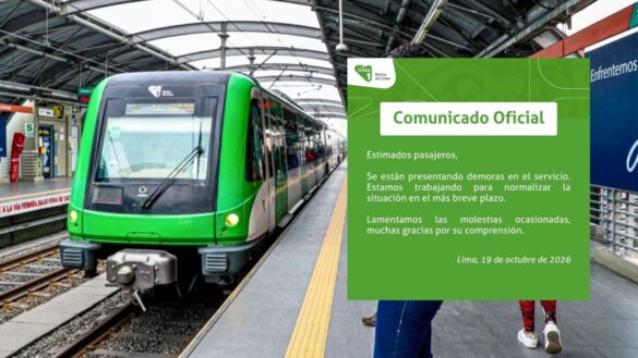 La Línea 1 del Metro de Lima informó sobre demoras en su sistema. Foto: composición Caretas/Andina