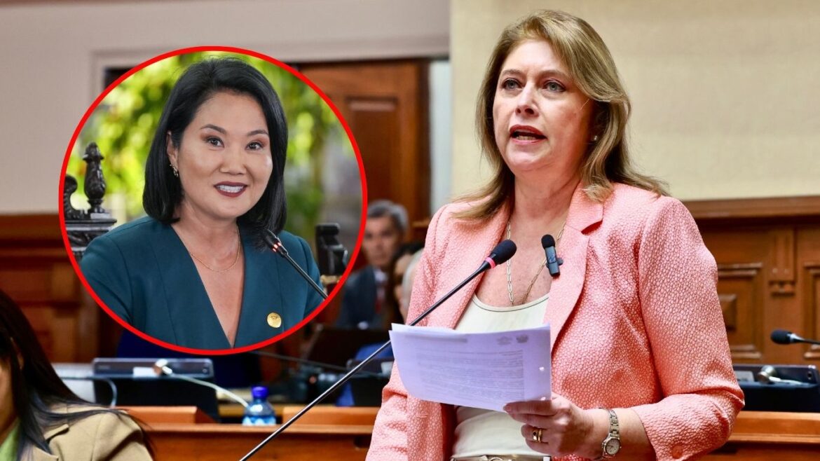 Diputada Roxana Rocha pide acciones al Gobierno de Keiko Fujimori para atender la emergencia en Piura. Foto: composición Caretas/Congreso/Presidencia
