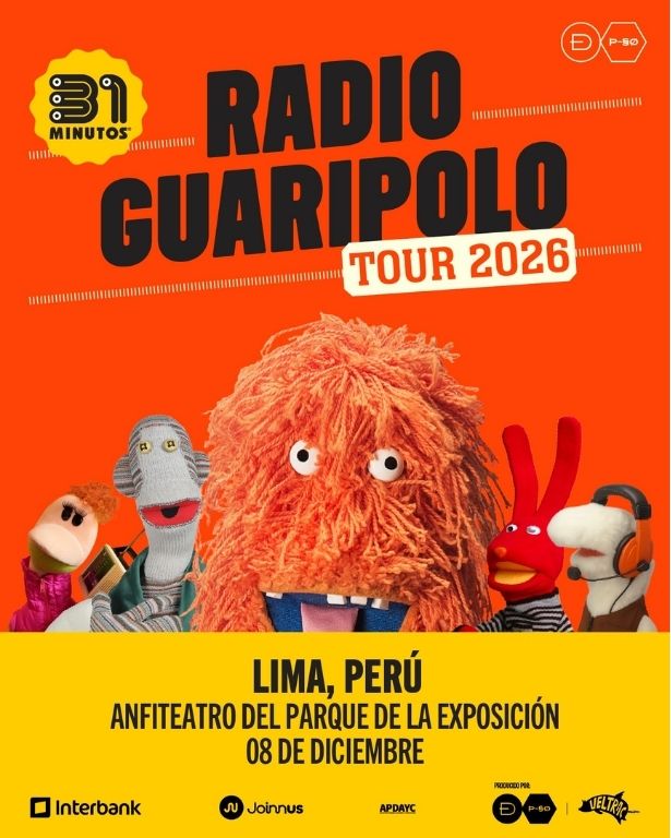 El concierto será el martes 8 de diciembre de 2026.