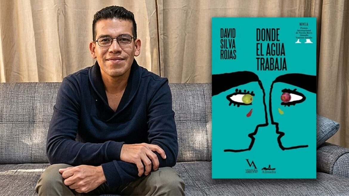 David Silva Rojas es autor de "Donde el agua trabaja". Foto: composición Caretas/BeCult/El País