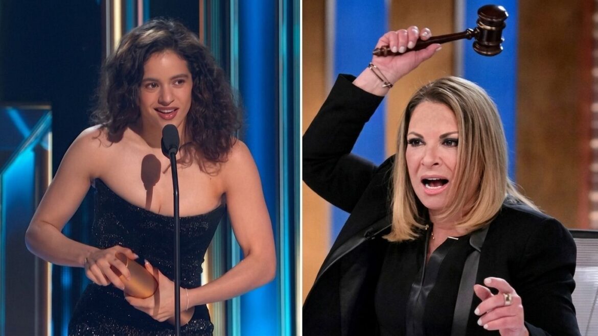 Rosalía recibe un premio en los Latin Billboard 2026 y celebra la música en español con una referencia a la doctora Polo.