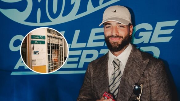 Maluma comparte una fotografía de la calle 55 en Medellín con el mensaje “Loco x volver a Perú”.
