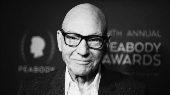 Patrick Stewart, actor británico conocido por interpretar al Profesor X en X-Men y a Jean-Luc Picard en Star Trek.