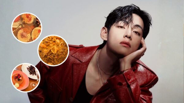 Kim Taehyung, más conocido como V de BTS, compartió en redes su encanto con los platos peruanos durante su estadía en Lima. Foto: composición Caretas.