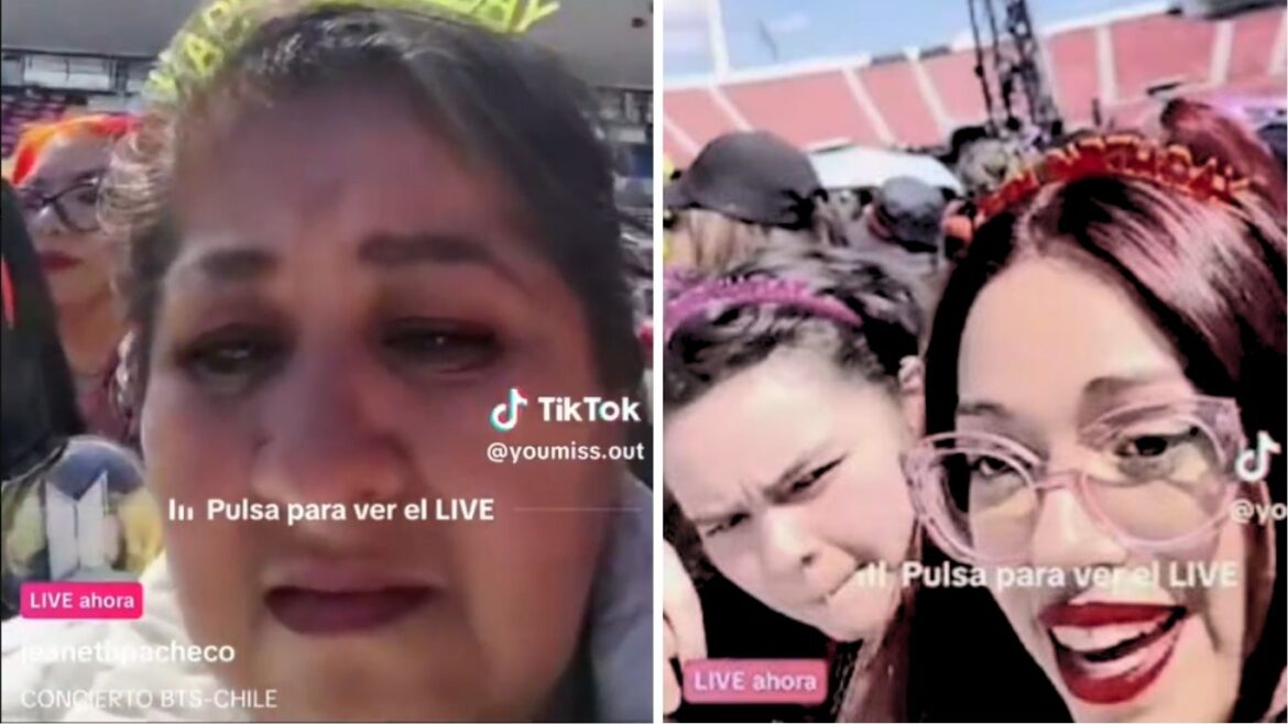 BTS en Chile: una madre con su hija asisitieron al concierto desde Arequipa hasta Santiago, pero denuncian malos tratos por parte de la seguridad del evento. Foto: composición Caretas.