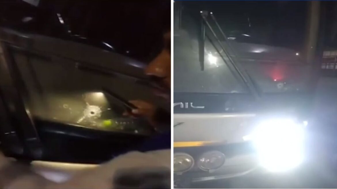 Pasajeros de Z Buss rumbo a Huacho sufren ataque por sicarios en el vehículo en el que se transportaban. Foto: captura Exitosa.