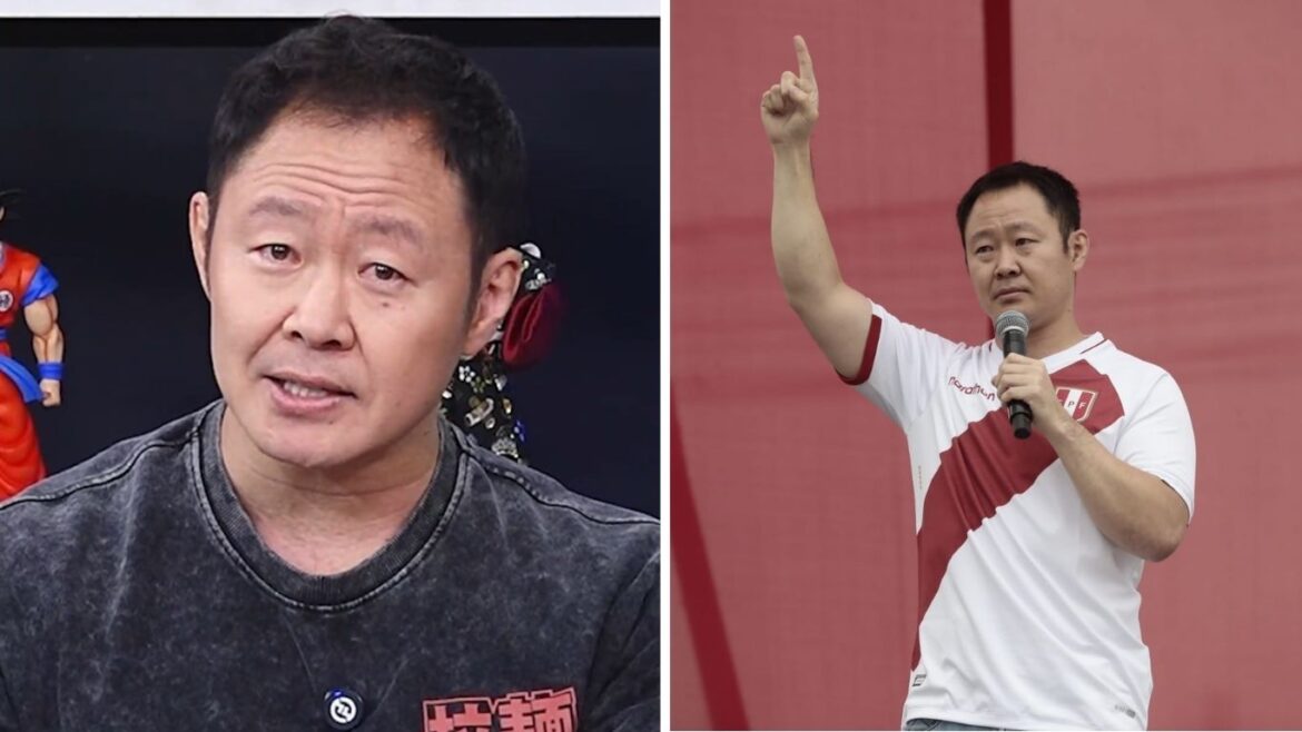 Kenji Fujimori reaparece en política con un movimiento que, asegura, “representa realmente al pueblo”. Foto: captura Tampoco Tampodcast / composición Caretas.