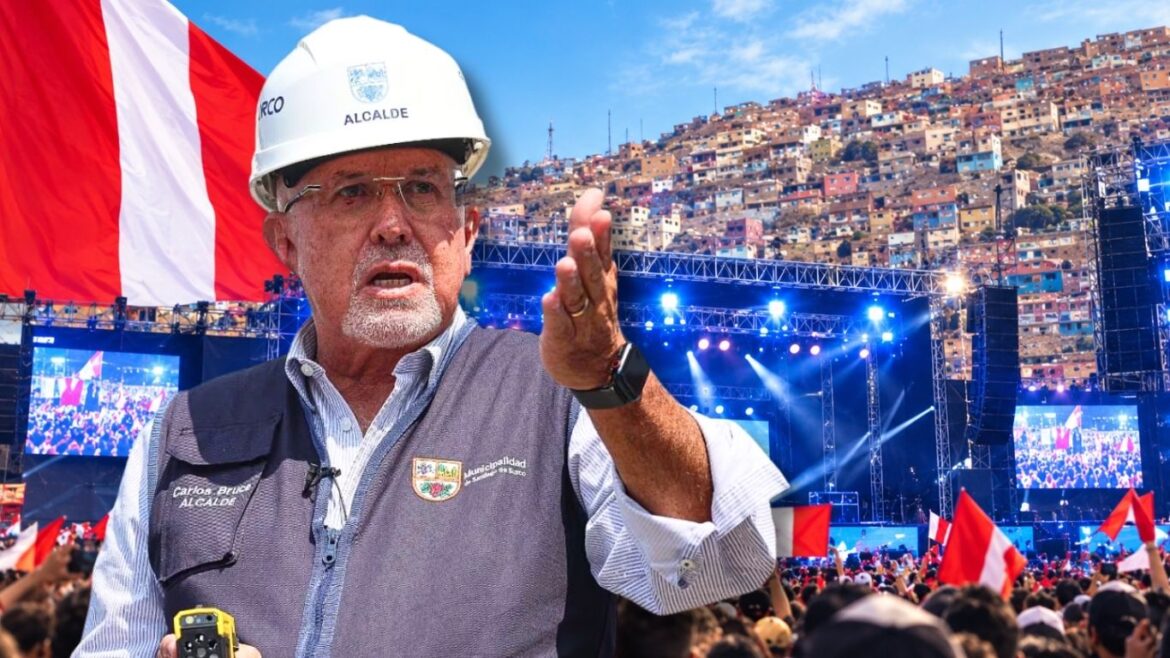 Cierre de campaña de Carlos Bruce. Foto: composición Caretas.