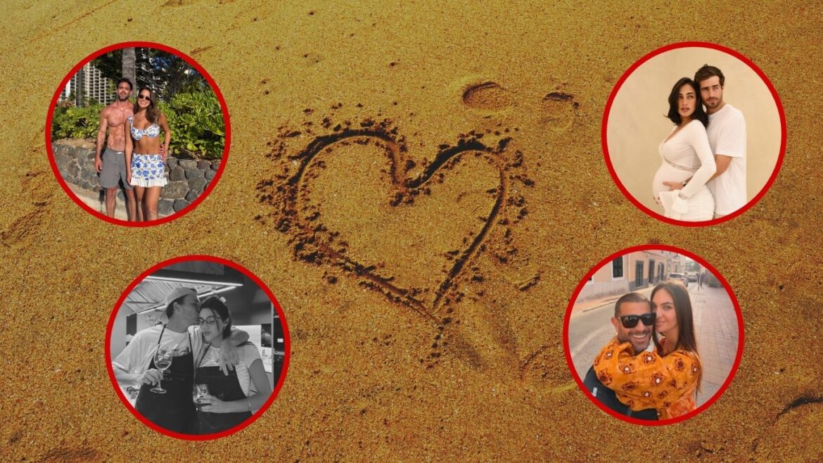 El año se despide y nos deja parejas que conquistaron corazones con sus historias, complicidad y momentos inolvidables.