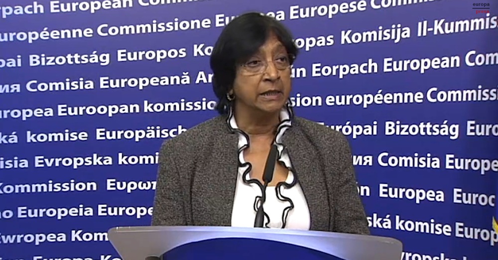 Navi Pillay, jurista sudafricana
